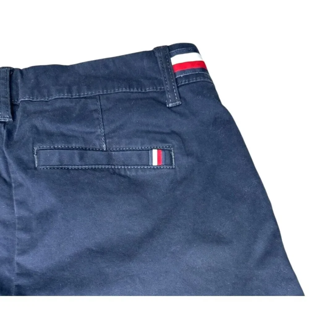 Tommy‎ Hilfiger Boys' Classic Stretch Chino Shorts, 5-Inch, Blue, Size 00